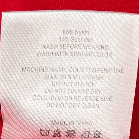 ZYIA Active “One More Rep” All Star Zip Red Mesh High Neck Sports Bra Size XXL - Picture 9 of 10